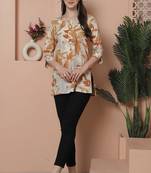 women's pure cotton jaipuri printed tunic