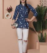 women's pure cotton jaipuri printed tunic