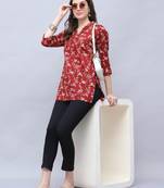 women's pure cotton jaipuri printed tunic