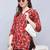 Rajnandini women's pure cotton jaipuri printed tunic
