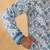 Cotton embroidered sequin chikan floral print thread work navy blue kurta