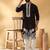 Cotton silk embroidered sequin work black kurta