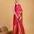 rani pink woven banarasi saree with blouse