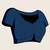 navy blue woven cotton saree with blouse