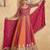 Pink Georgette Anarkali Salwar Suit