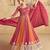 Pink Georgette Anarkali Salwar Suit