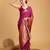 pink woven jacquard saree with blouse