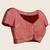 brown woven semi linen saree with blouse