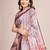 coffee woven semi linen saree with blouse