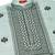 Cotton silk yoke design embroidered sequin blue kurta with trouser pant