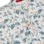 Cotton embroidered sequin chikan floral print thread work white kurta with pyjama