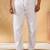 Cotton embroidered sequin chikan floral print thread work multicolor kurta with pyjama