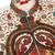Men silk blend cream paisley kashmiri printed nehru jacket