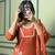 RUST COLOUR Designer Kurti Pent Dupatta Set