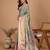 blue silk blend rich zari weave saree 