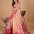 pink silk blend rich zari weave saree 