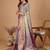 purple silk blend rich zari weave saree 