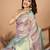 blue silk blend rich zari weave saree 