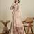 beige soft butti jacquard work cotton saree
