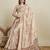 beige soft butti jacquard work cotton saree