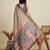 brown soft butti jacquard work cotton saree