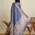 grey soft butti jacquard work cotton saree