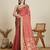 orange soft butti jacquard work cotton saree