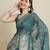 dark green soft butti jacquard work cotton saree
