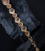 Traditional multicolor pushp jada billai