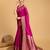 pink banarasi soft woven saree with blouse