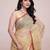 beige soft cotton woven saree with blouse