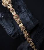 Gold plated kemp chakra jada billai