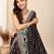 black  maslin cotton saree with blouse