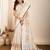 white  maslin cotton saree with blouse
