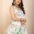 green soft cotton saree with jari border shine