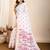 pink soft cotton saree with jari border shine