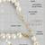combo of premium quality white pearls kundan long necklace mala bracelet jewelry set