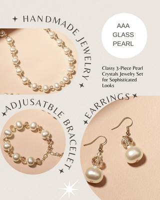 combo of premium quality pearls kundan long necklace mala bracelet jewelry set 3