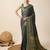 navy_blue banarasi silk blend saree