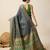 navy_blue banarasi silk blend saree