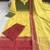 Kanchi Cotton Kurta Set with Zari Dupatta, Hair Bow & Pearl Necklace
