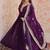 Faux georgette with embroidered work wedding gown dupatta