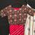 white cotton patola printed navratri wear lehenga choli
