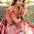 white jacquard silk zari work lehenga choli with dupatta