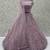 pink net sequins bridesmaid lehenga choli with dupatta