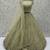 pista green net thread work mehendi wear lehenga choli