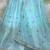 blue embroidered net engagement wear lehenga choli