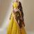 yellow sequins georgette festival wear lehenga choli