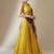 yellow sequins georgette festival wear lehenga choli