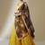 yellow sequins georgette festival wear lehenga choli